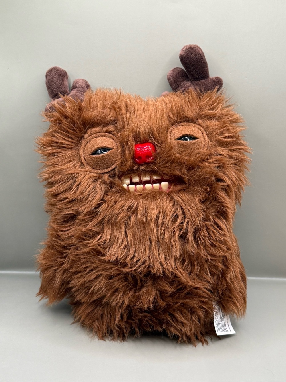 Zuru Fuggler Christmas Holiday Plush Stuffed Animal Red Nose